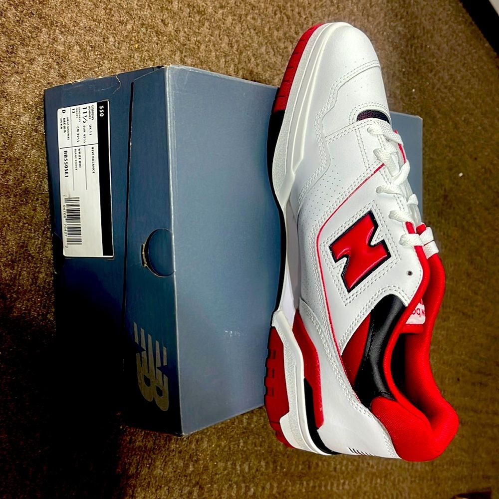 New balance 550 “white team red”